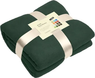 Produktbild von Fleece Blanket dark-green, Gr. one size