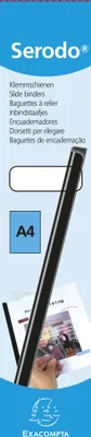 Produktbild von Exacompta 25 Stück Klemmschienen A4 30 Blatt Serodo 3mm Elfenbein 397082E