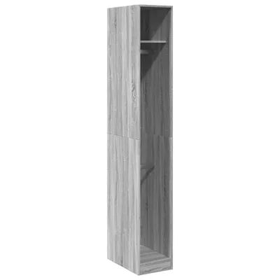 Produktbild von vidaXL Kleiderschrank Grau Sonoma 30x50x200 cm Holzwerkstoff