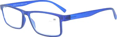 Produktbild von B&S READY READER PLASTIC SQUARE BLUE +2.5 | Quadratische Lesebrille in Blau