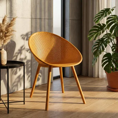 Produktbild von Tansen - Stuhl, Orange, 2 Stühle