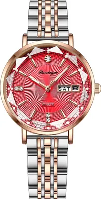 Image de Montre POEDAGAR CR-35036 Rouge pour Femmes KP35036