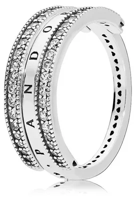 Produktbild von Pandora 197404CZ Ring Damen Flipping Hearts Of Pandora Silber Gr. 52