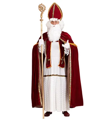 Produktbild von Saint Nicholas Nikolaus Kostüm für Herren, Größe:L/XL