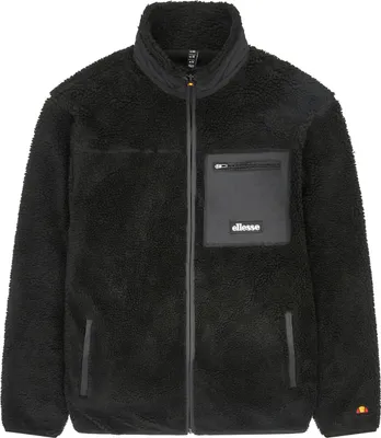 Produktbild von Ellesse - "Este" Fleecejacke für Herren, Durchgehender Reißverschluss HB336 (XS) (Schwarz)