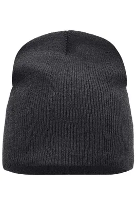 Produktbild von Myrtle Beach MB7580 | Beanie No. 1 / Doppelt gestrickt - Farbe: Grey-Melange - Größe: One Size