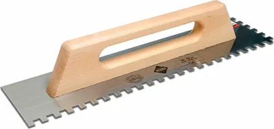 Produktbild von Gezahnte Glättekelle Rubi Stahl