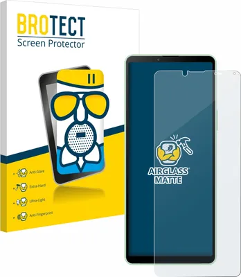 Produktbild von BROTECT Entspiegelungs Schutzglas für Sony Xperia 10 V Schutzfolie Panzer Folie Glas Display Schutz matt