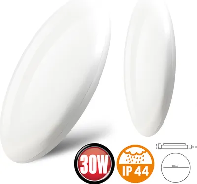 Produktbild von LED Deckenleuchte Wandleuchte Kaltweiß 30 Watt Ø 330mm