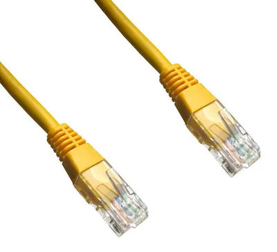 Obrázek produktu pro DATACOM propojovací kabel UTP cat5e 1M žlutý