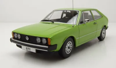 Produktbild von KK Scale 181372 VW Scirocco 1 GTI 1976 hellgrün metallic 1:18