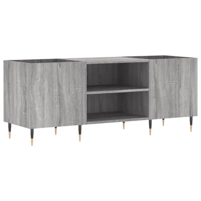 Immagine prodotto di Mobile Porta Dischi Grigio Sonoma 121x38x48cm Legno Multistrato