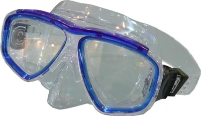 Immagine prodotto di Maschera subacquea per il nuoto con occhialini blu trasparenti Siltra per adulti