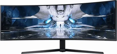 Produktbild von Samsung LS49AG950NUXEN 124,5 cm (49 Zoll) 5120 x 1440 Pixel UltraWide 5K HD QLED Weiß