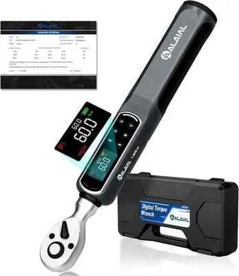 Productafbeelding van Elektronische momentsleutel 1-60 Nm met 3/8 inch aandrijving - met LED-indicator, trillingsdetectie en piezo-functie