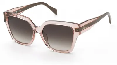 Produktbild von Blumarine SBM905 Rosa trasparente lucido 54/16/140 Damen Sonnenbrillen