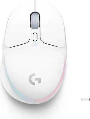 Obrázek produktu pro Logitech G G705, G705 Mouse, Pro praváky, Optický, RF bezdrátové + Bluetooth, 8200 DPI, Bílá
