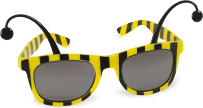 Produktbild von Max Bersinger Brille Biene, Karnevalskostüm-Brille, Bee, Schwarz, Gelb