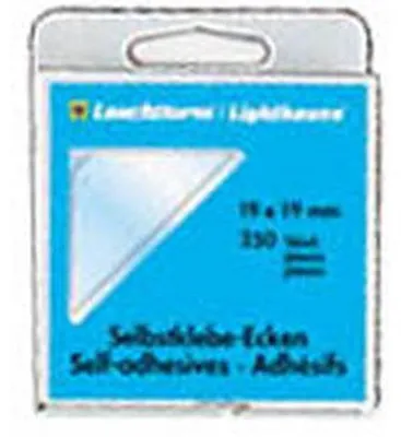 Produktbild von Leuchtturm Selbstklebe-Ecken 19 mm, 250 Stück