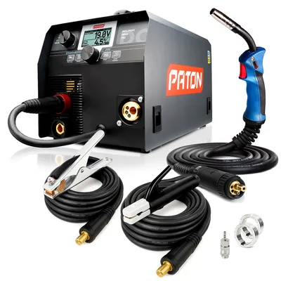 Produktbild von PATON MIG StandardMIG-200 A – Multifunktion Schweißgerät 3-in-1 für MIG/MAG, MMA, TIG LIFT, Schweißgerät 230V, Halbautomatisches Schweißgerät mit Schu