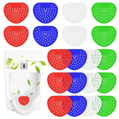 Urinal-Siebe mit Duft, 20 Stück, 30 Tage Frische, Spritzschutz