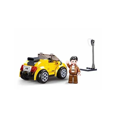Produktbild von Sluban Town Bauspiel Der Zivilpolizei Gelb Gelb One Size