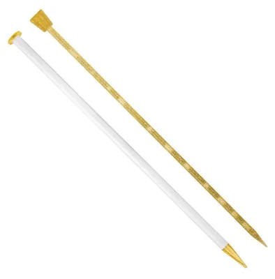 Stricknadel 40 cm 7,00 mm – 1 Stück, Champagner