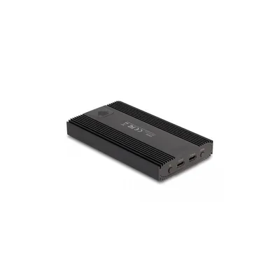 Immagine prodotto di DELOCK Externes Gehäuse USB 20 Gbps 2 x M.2 NVMe PCIe SSD