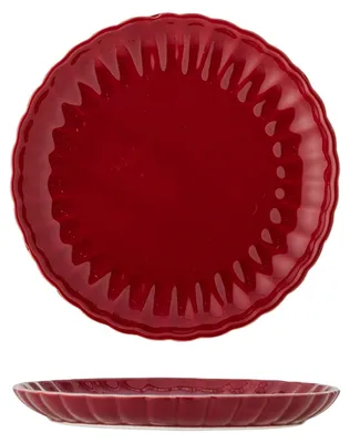 Produktbild von BLOOMINGVILLE | Latina Teller, Rot, Steingut | D20xH2 cm | 82061930
