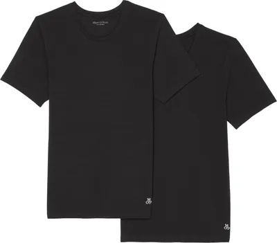 Produktbild von Marc O'Polo Herren T-Shirt 2-Pack Essentials - Schwarz - Größe M