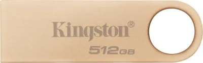 Produktbild von Kingston DataTraveler 512GB 220MB/s Metall-USB-Stick 3.2 Gen 1 SE9 G3, 512 GB, USB Typ-A, 3.2 Gen 1