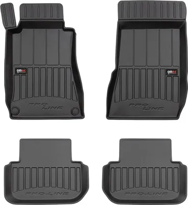 Zdjęcie produktu dla 2002-2010 Mercedes CLK C209 A209 dywaniki podłogowe TPE czarne 4 szt