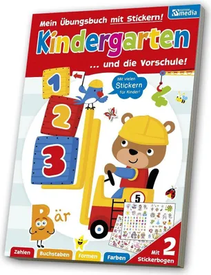 Produktbild von XXL Übungsbuch: Übungsbuch für den Kindergarten / Vorschule
