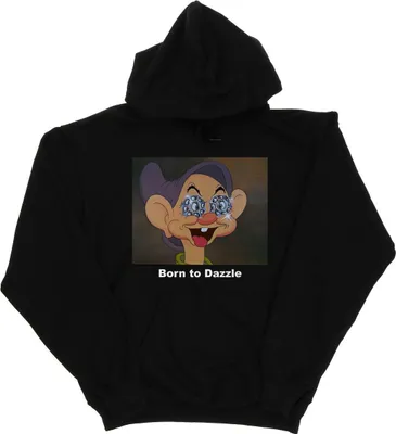 Produktbild von Disney - "Born To Dazzle" Kapuzenpullover für Damen BI6079 (M) (Schwarz)