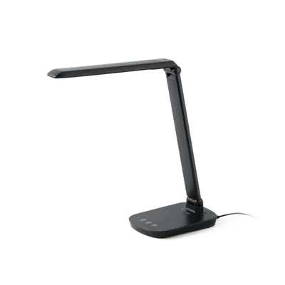 Image de lampe de table LED à intensité variable Anouk noire