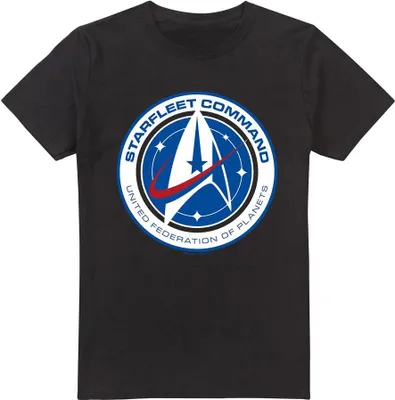 Obrázok produktu pre Star Trek: Discovery - Pánske tričko s nápisom "Starfleet Command" TV5533 (M) (Black)