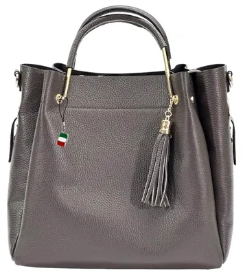 Produktbild von Florence Leder Tasche Damen Umhängetasche Handtasche braun 13x30x21cm OTF157N