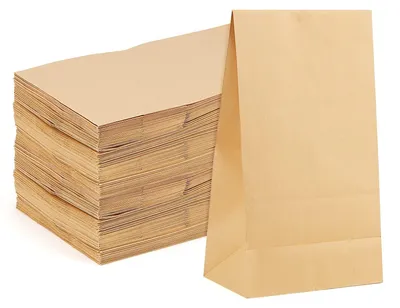 Obrázek produktu pro Velké hnědé papírové tašky pro oslavy a balení