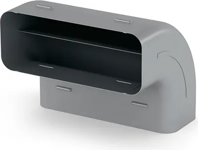 Produktbild von Eico 5653, Luftrohrleitung, Edelstahl, Stahl, 220 mm, 90 mm, 1 Stück(e)