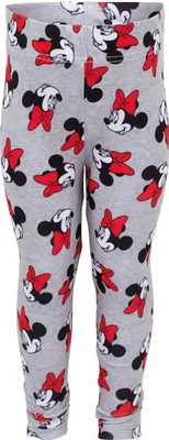 Zdjęcie produktu dla Disney Minnie Mouse legginsy Minnie & Mickey, Kolor:Szary, Rozmiar:122-128