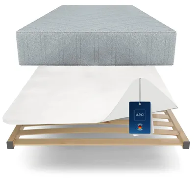 Produktbild von Matratzenunterlage rutschfest Matratzenschoner Antirutschmatte - Vlies - 180 x 200 cm - Waschbar