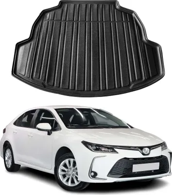 Produktbild von Kofferraumwanne Laderaumwanne für Toyota Corolla 2019-2025 Stufenheck Gummi TPE
