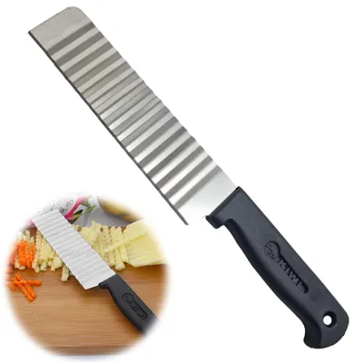 Wellenschneider Crinkle-Cut-Messer für Gemüse, 1 Stück