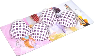 Produktbild von Bunte Backförmchen 8 cm (Durchmesser 4 cm, Höhe 2 cm) – 100 Stück