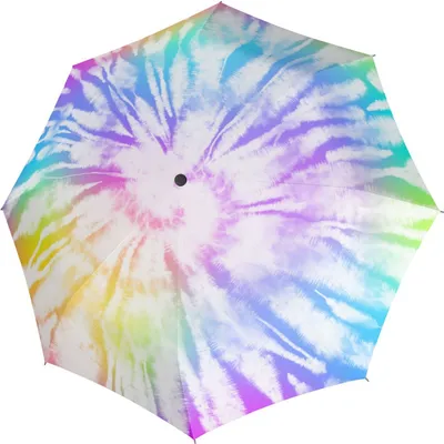 Produktbild von Knirps Taschenregenschirm Regenschirm A.200 Medium Duomatic Batik bunt