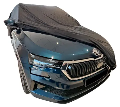 Image de Housse de voiture extérieure adaptée à Skoda Karoq Noir Imperméable et