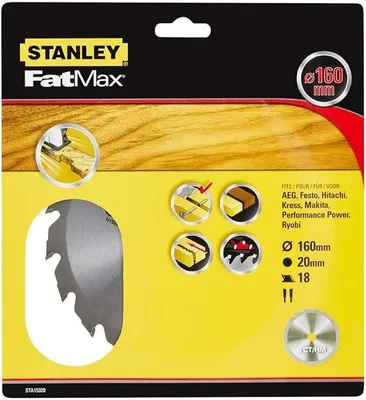 Immagine prodotto di Stanley - Coltello TCT 160x20 18 denti