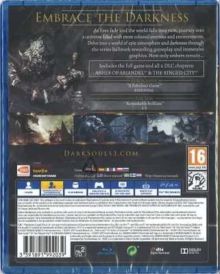 Zdjęcie produktu dla Dark Souls III: The Fire Fade's Edition PL (PS4)