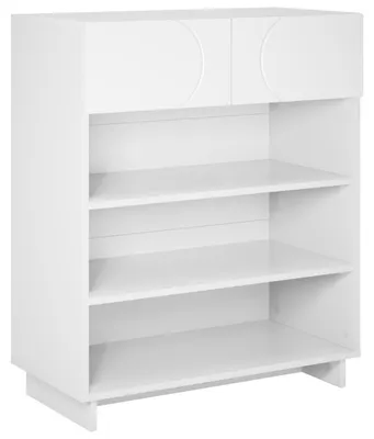Immagine prodotto di Armadio per scarpe vidaXL, 73 x 38 x 87,5 cm, materiale in legno, bianco