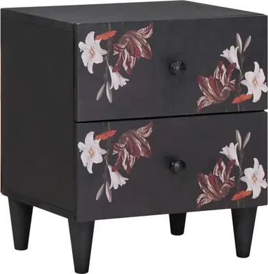 Obrázok produktu pre Nočný stolík Hnedá 40 x 33,5 x 46 cm Masívne mango drevo